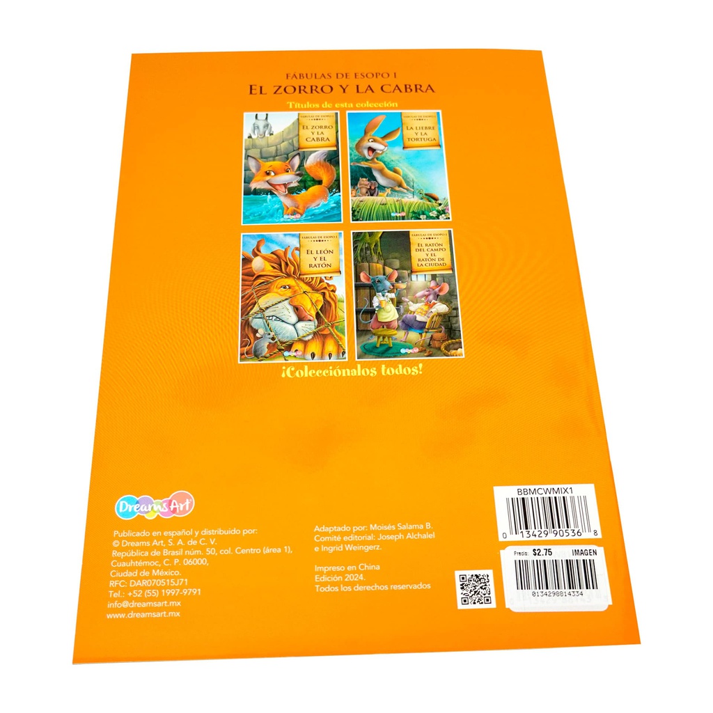 EL ZORRO Y LA CABRA FAB. ESOPO I