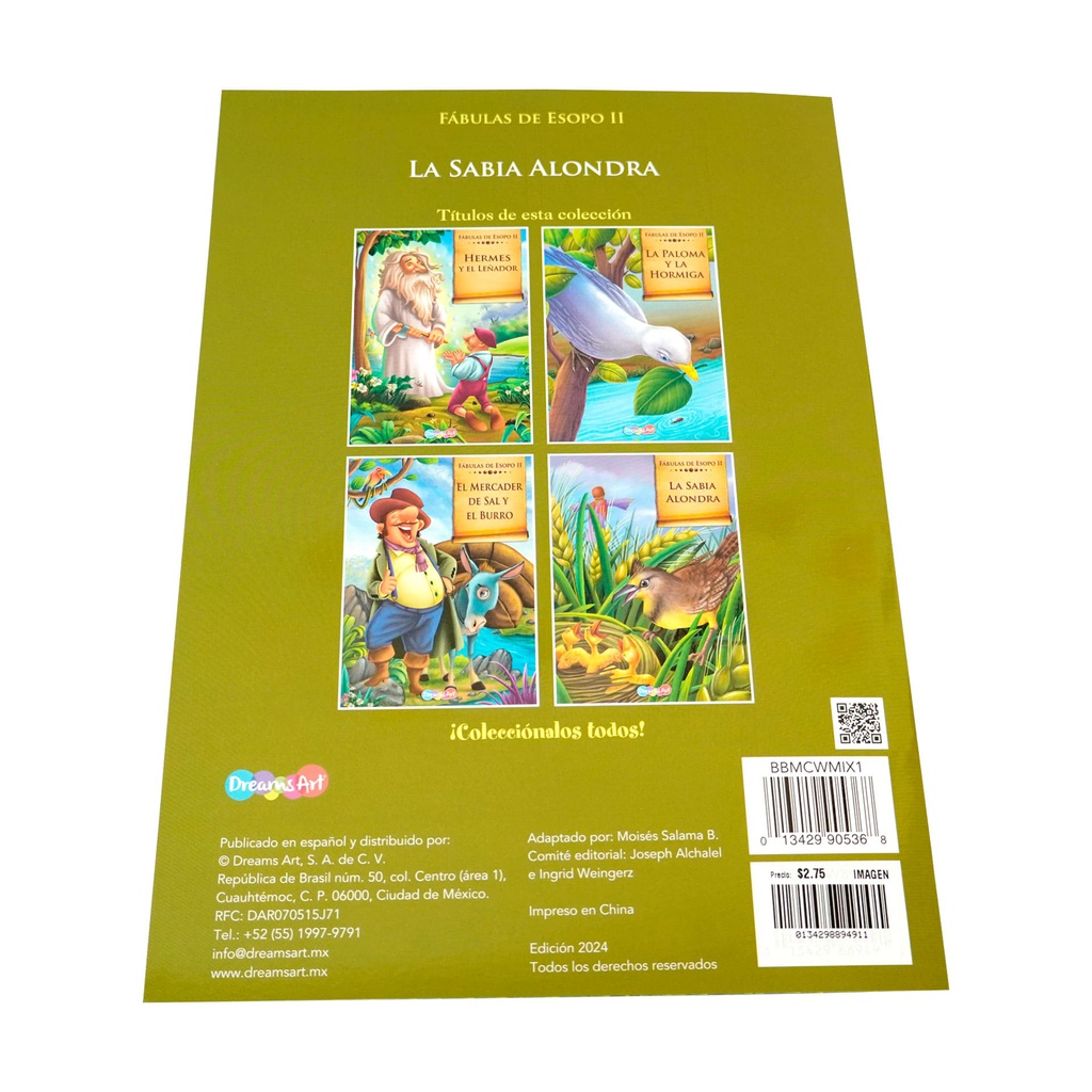 LA SABIA ALONDRA FAB. ESOPO II
