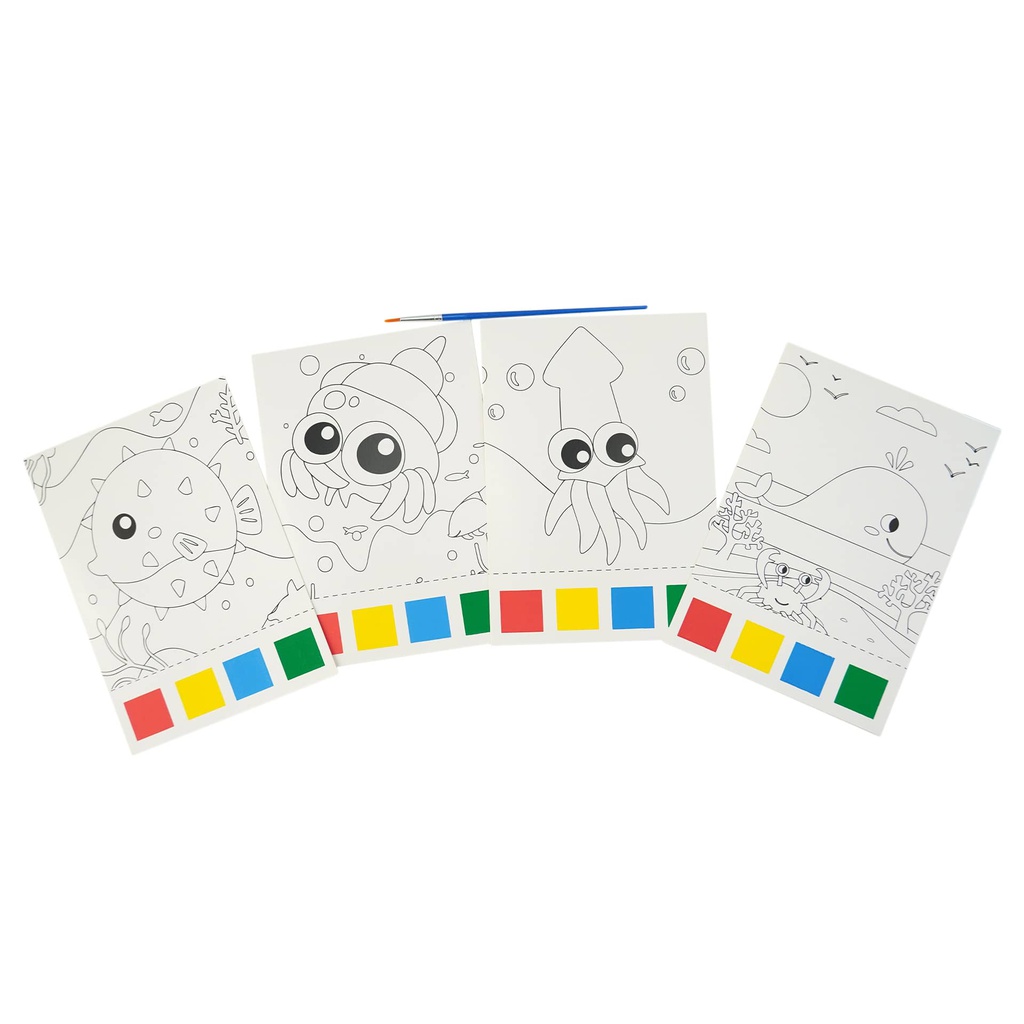 LIBRO CON PINTURA MEDIANO