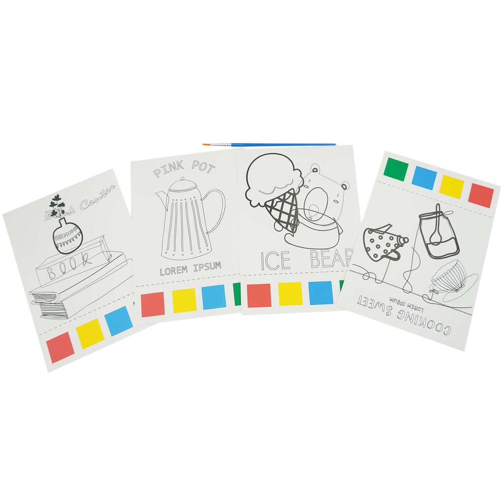 LIBRO CON PINTURA MEDIANO