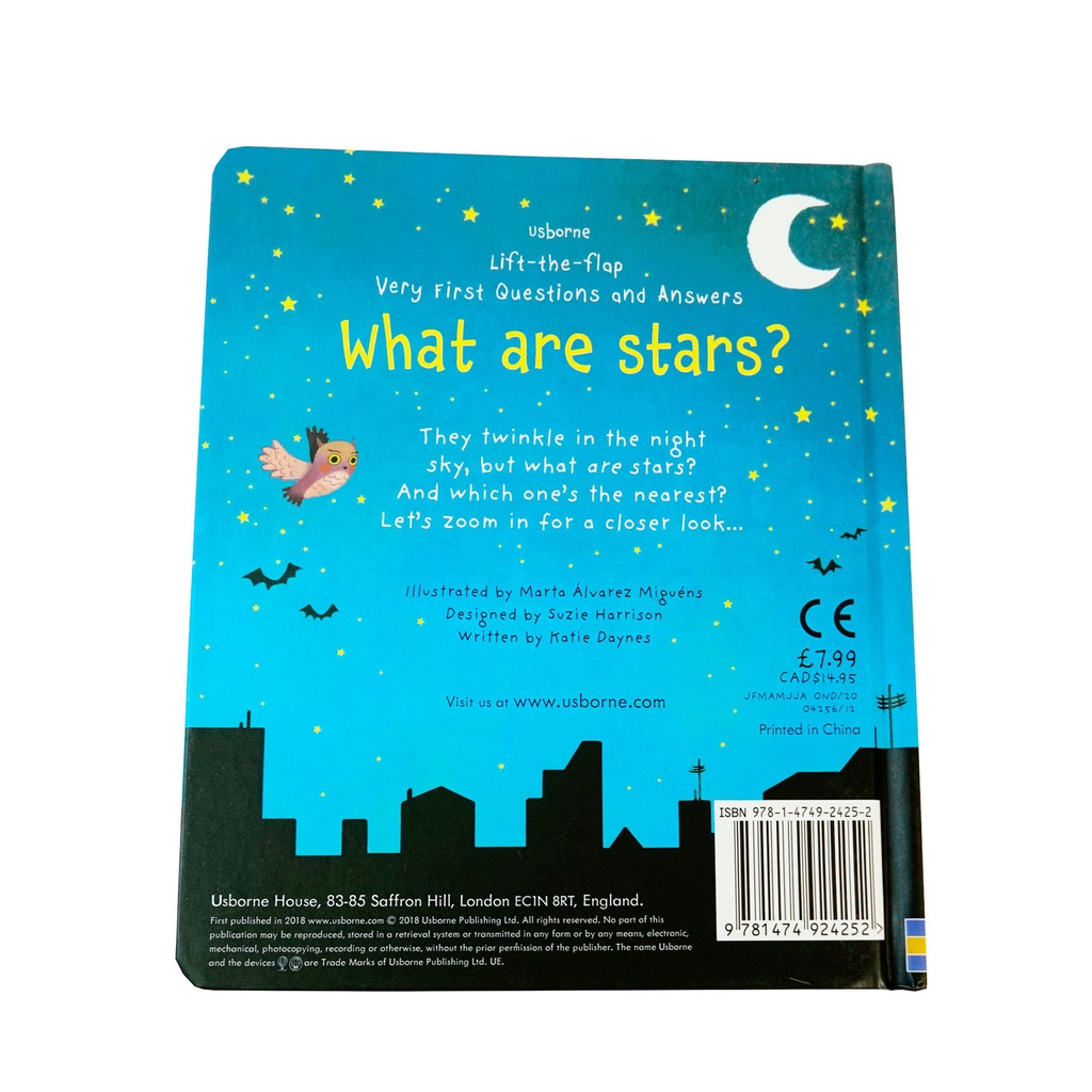 WHAT ARE STARS? LIFT THE FLAP