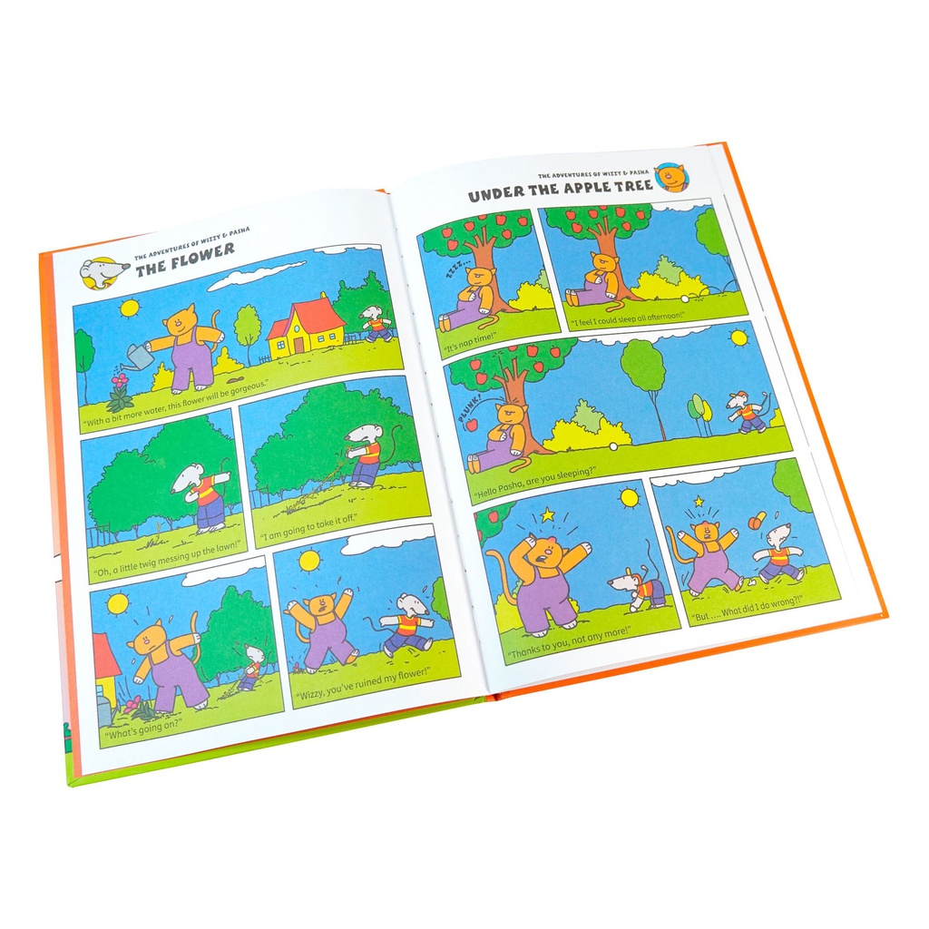 COMIC ADVENTURES OF WIZZY &amp; PASHA ORANGE