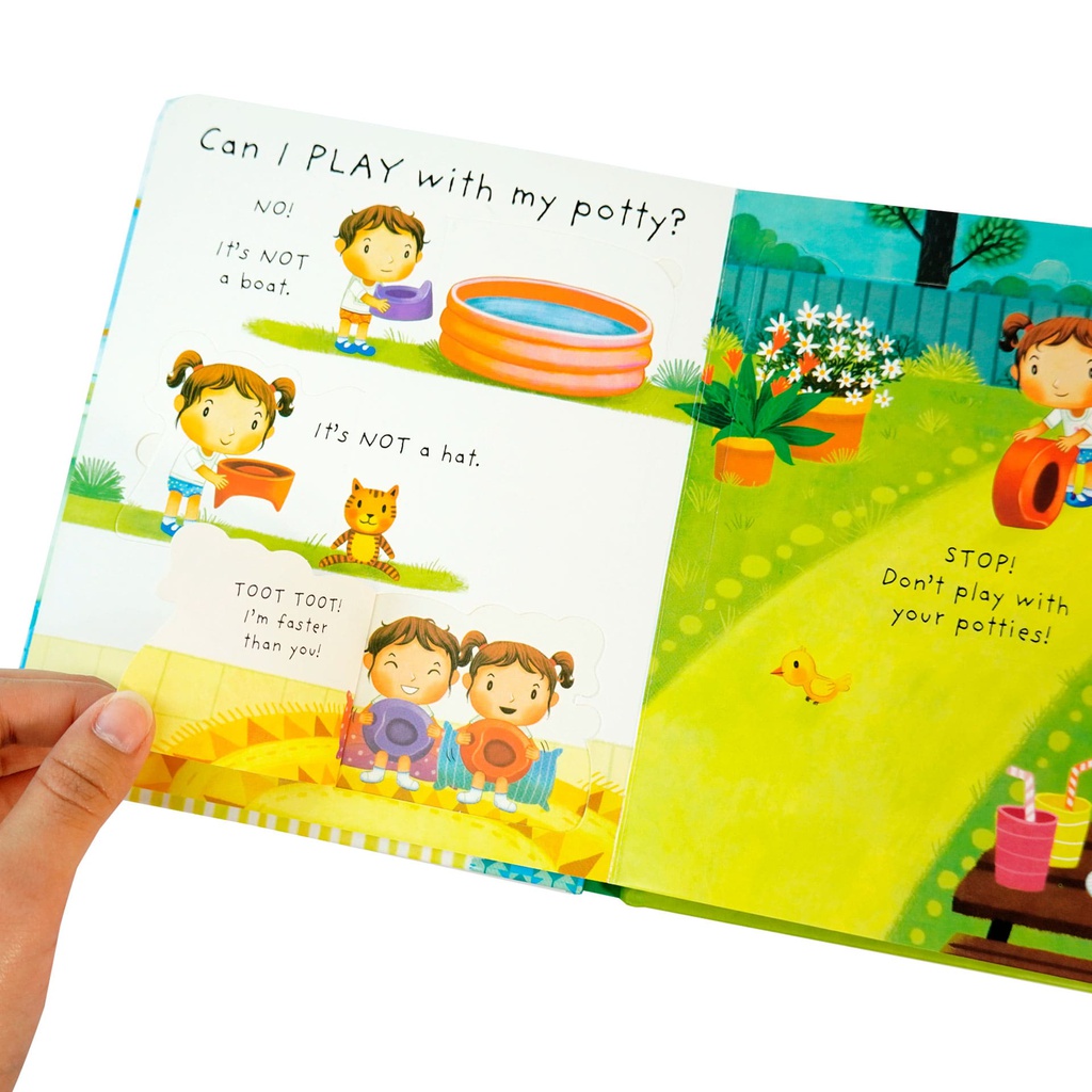 WHY DO WE NEED A POTTY? LIFT THE FLAP