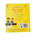 WHY SHOULD I SAY SORRY? LIFT THE FLAP