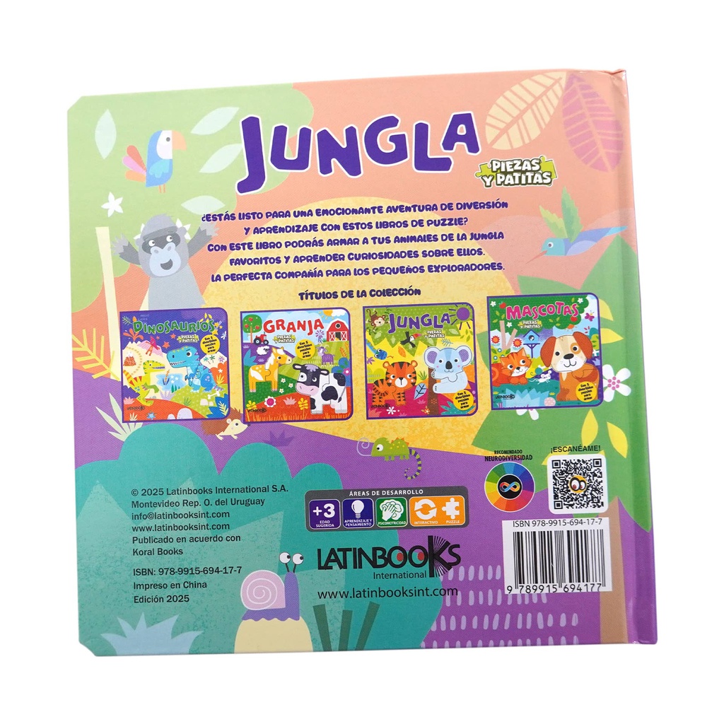 JUNGLA-PIEZAS Y PATITAS