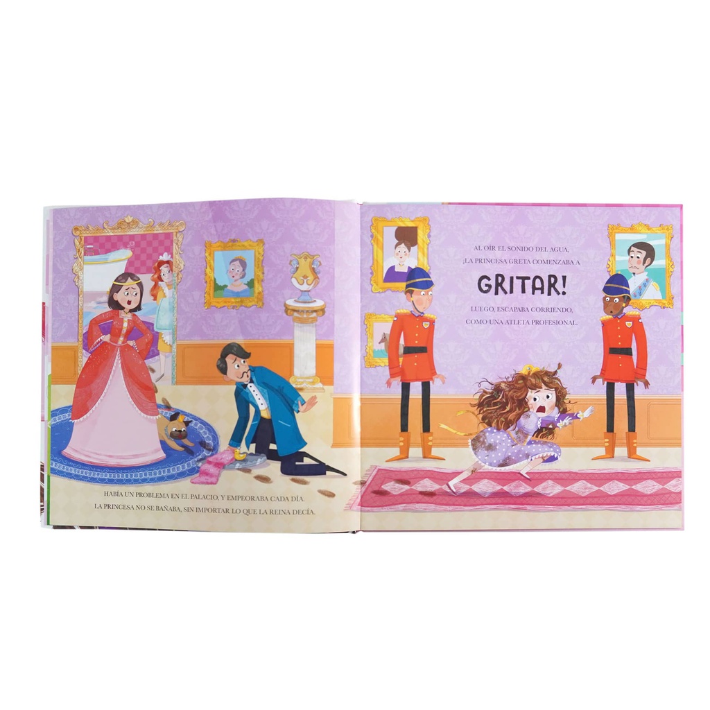 LA PRINCESA QUE NO QUERIA BAÑARSE