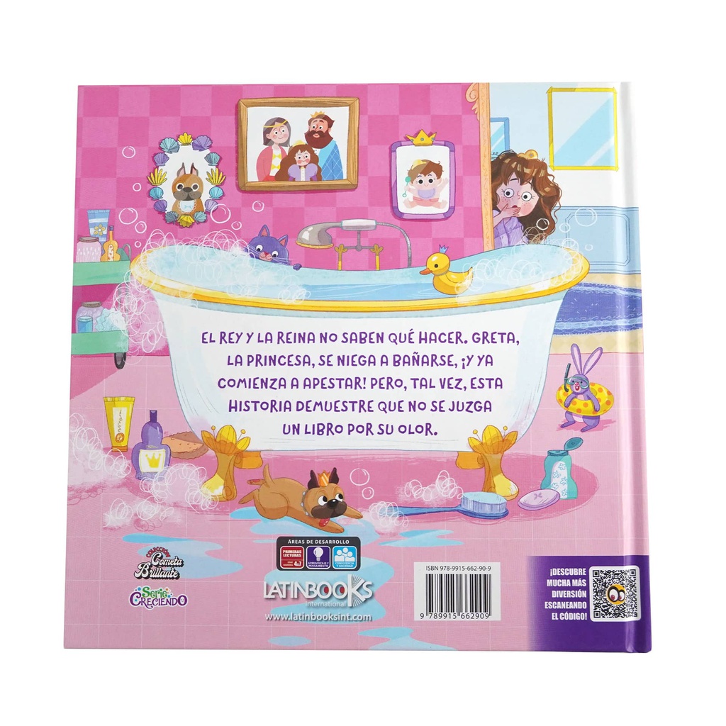 LA PRINCESA QUE NO QUERIA BAÑARSE