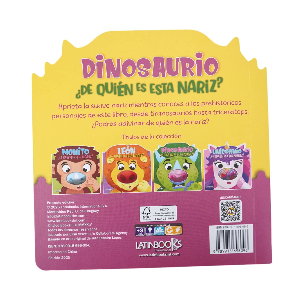 DINOSAURIO ¿DE QUIEN ES ESTA NARIZ?