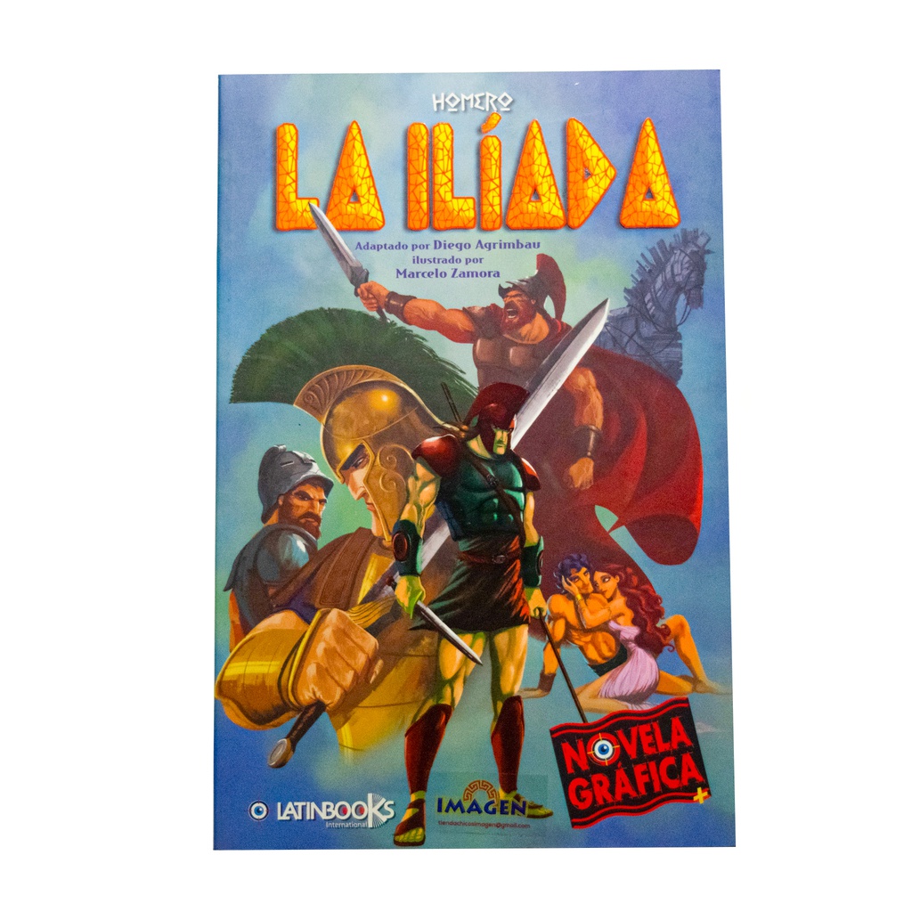 LA ILIADA NOVELA GRAFICA