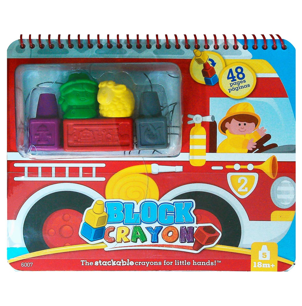 CRAYON LIBRO BOMBEROS