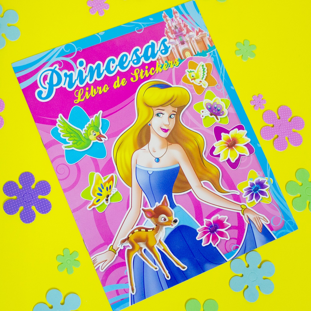 PRINCESAS CELESTE LIBRO DE STICKERS