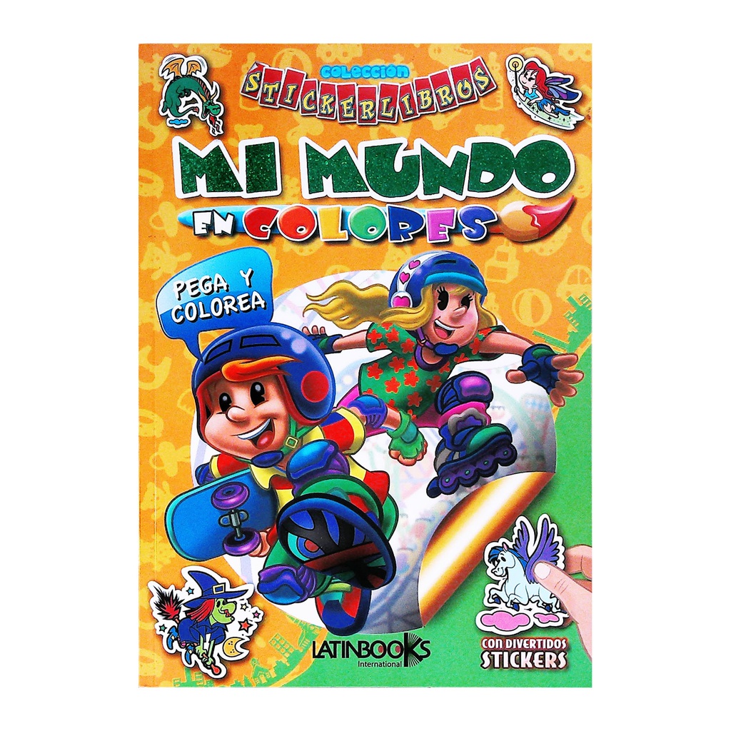 MI MUNDO EN COLORES (STICKER LIBROS)