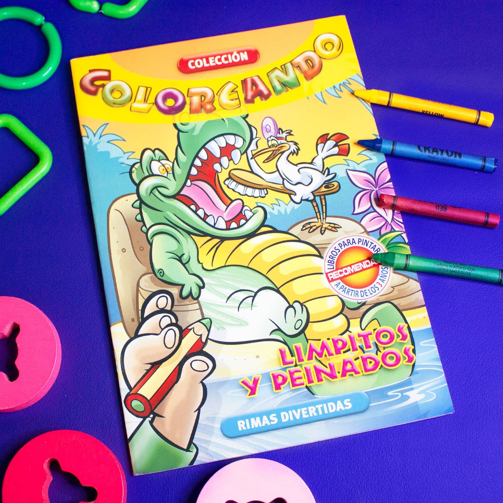 LIMPITOS Y PEINADOS COLOREANDO