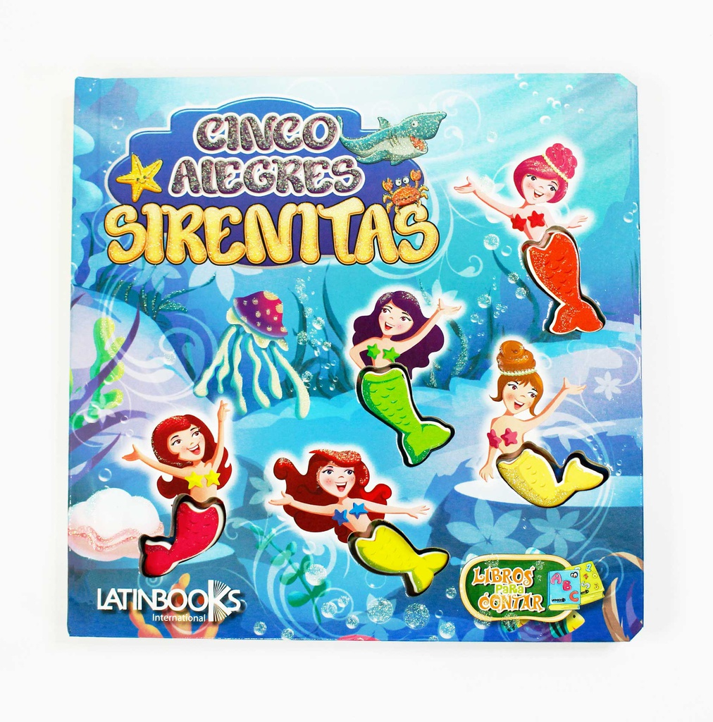 CINCO ALEGRES SIRENITAS LIBRO PARA CONTAR