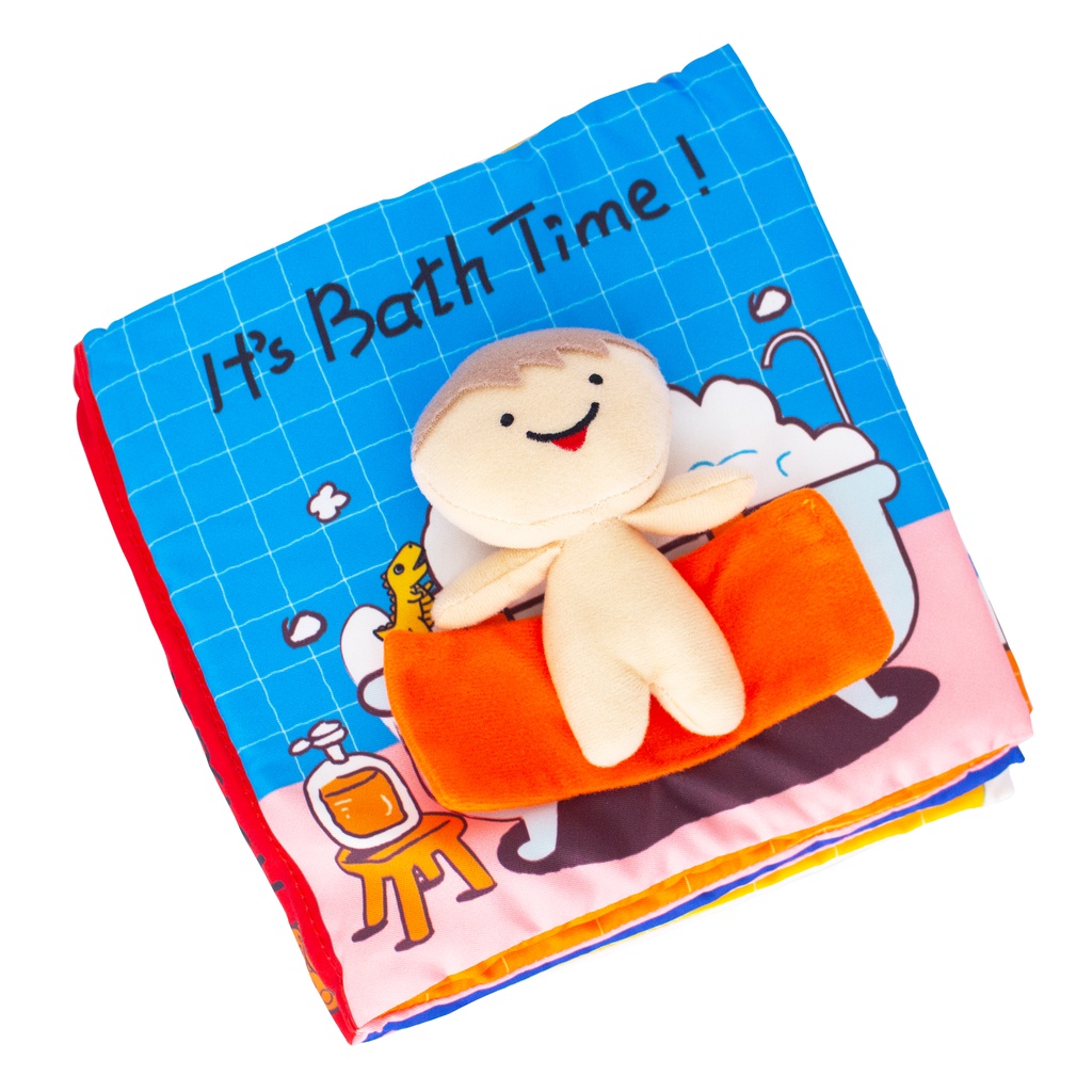 LIBRO DE TELA HORA DEL BAÑO