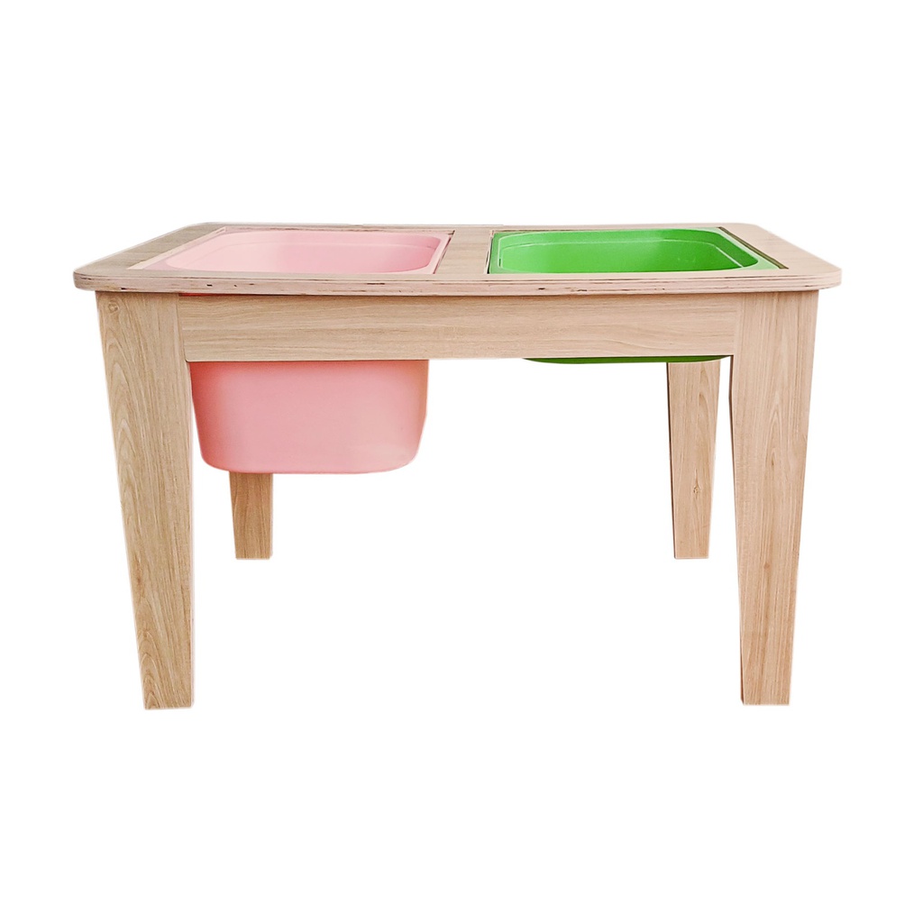 MESA SENSORIAL DE AGUA Y ARENA 74x48x48 CM