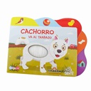 CACHORRO VA AL TRABAJO LEE, TOCA, SIENTE