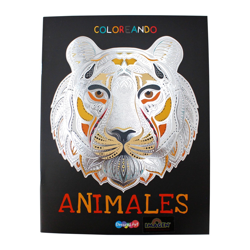 MANDALAS ANIMALES LIBRO COLOREO 32 PAG.