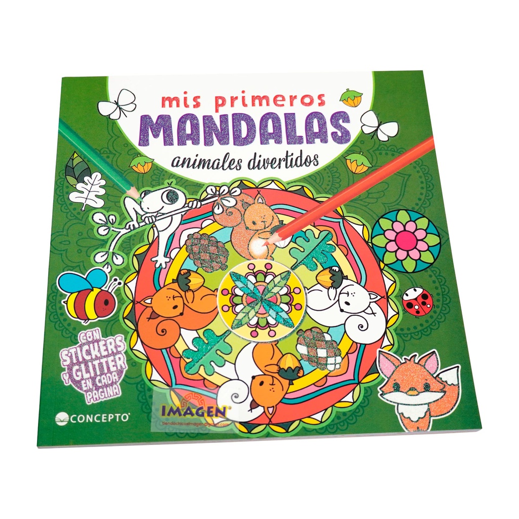 ANIMALES DIVERTIDOS -PRIMEROS MANDALAS