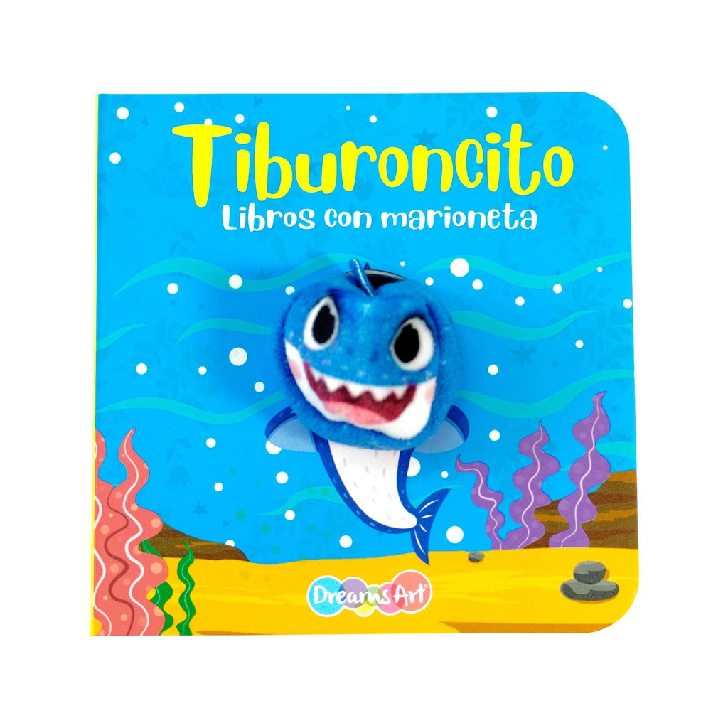 TIBURONCITO LIBRO CON MARIONETA