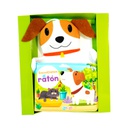 LIBRO CON MARIONETA ENCONTREMOS AL RATON