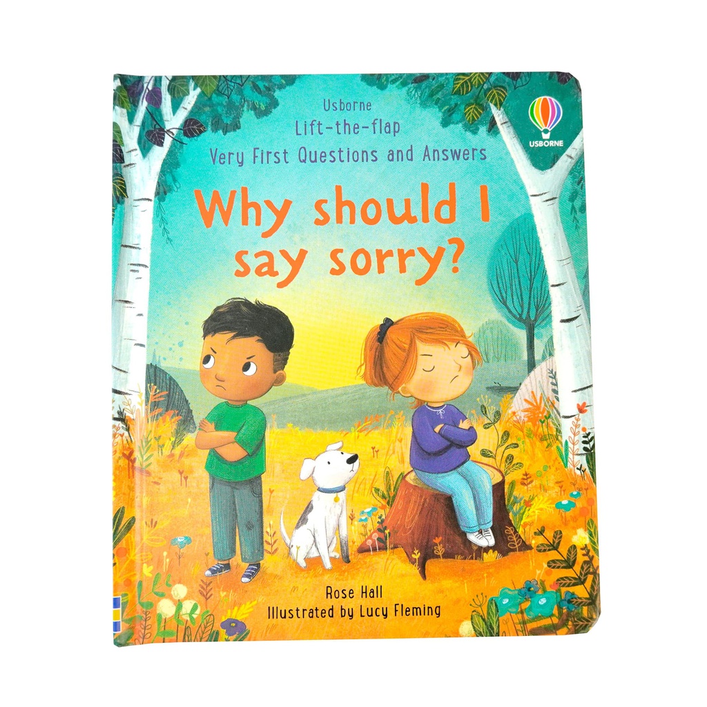 WHY SHOULD I SAY SORRY? LIFT THE FLAP