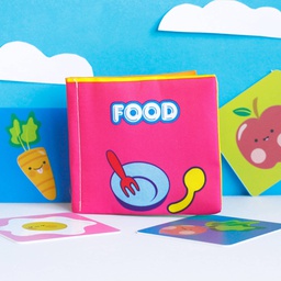 LIBRITOS PARA BEBE TELA 12 MOTIVOS