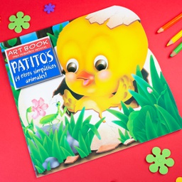 [LAT-COL-679-24-5] PATITOS ART BOOK PEQUEÑOS ARTISTAS