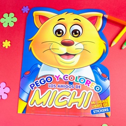 [LAT-COL-684-91-1] LOS AMIGOS DE MICHI PEGO Y COLOREO
