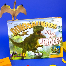 [LAT-GNR-728-11-0] DINOSAURIOS LOS MAS FEROCES (POP UP 3D)
