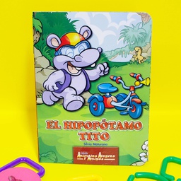 [LAT-LC-7826-7] EL HIPOPOTAMO TITO (ANIMALES ALEGRES Y AMIGOS)