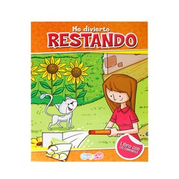 [DRE-GNR-085-6] ME DIVIERTO RESTANDO LIBRO CON CALCAMONIAS
