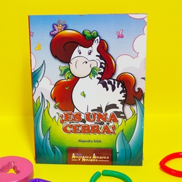 [LAT-LC-8035-3-4] ES UNA CEBRA !  (ANIMALES ALEGRES Y AMIGOS)