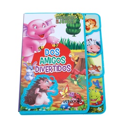 [LAT-LC-9456-3] DOS AMIGOS DIVERTIDOS ESC. EN LA JUNGLA