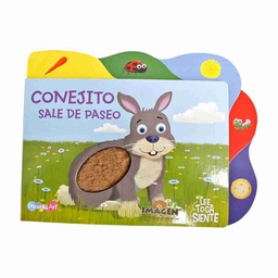 [DRE-LC-8352-4] CONEJITO SALE DE PASEO LEE, TOCA, SIENTE