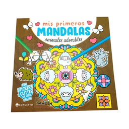 [LAT-LC-686-12-7] ANIMALES ADORABLES -PRIMEROS MANDALAS
