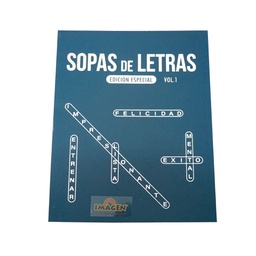 [LAT-GNR-680-60-6] SOPA DE LETRAS VOL. 1