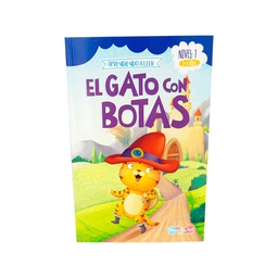 [DRE-LC-2097-8] EL GATO CON BOTAS NIVEL 1