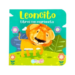 [DRE-LC-9635-9] LEONCITO LIBRO CON MARIONETA