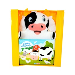 [DRE-LC-0219-7] LIBRO CON MARIONETA ¿QUIEN ESTA EN LA GRANJA?