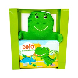 [DRE-LC-0220-3] LIBRO CON MARIONETA DINO HAMBRIENTO